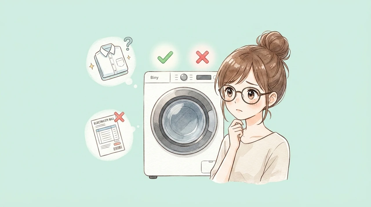 Biny衣類乾燥機をおすすめする人・しない人