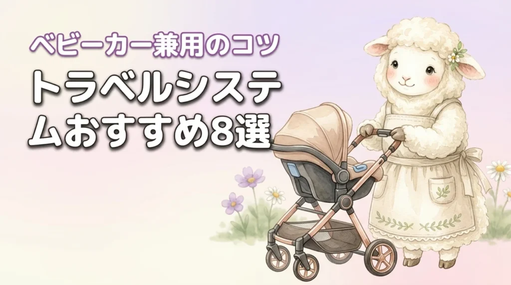 ベビーカーとチャイルドシート兼用トラベルシステムおすすめ8選！選び方とコツ