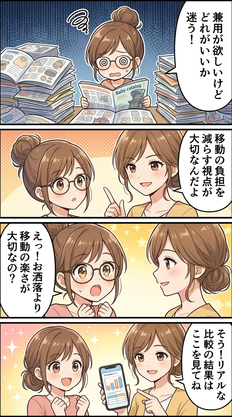 ベビーカー チャイルドシート 兼用 おすすめ