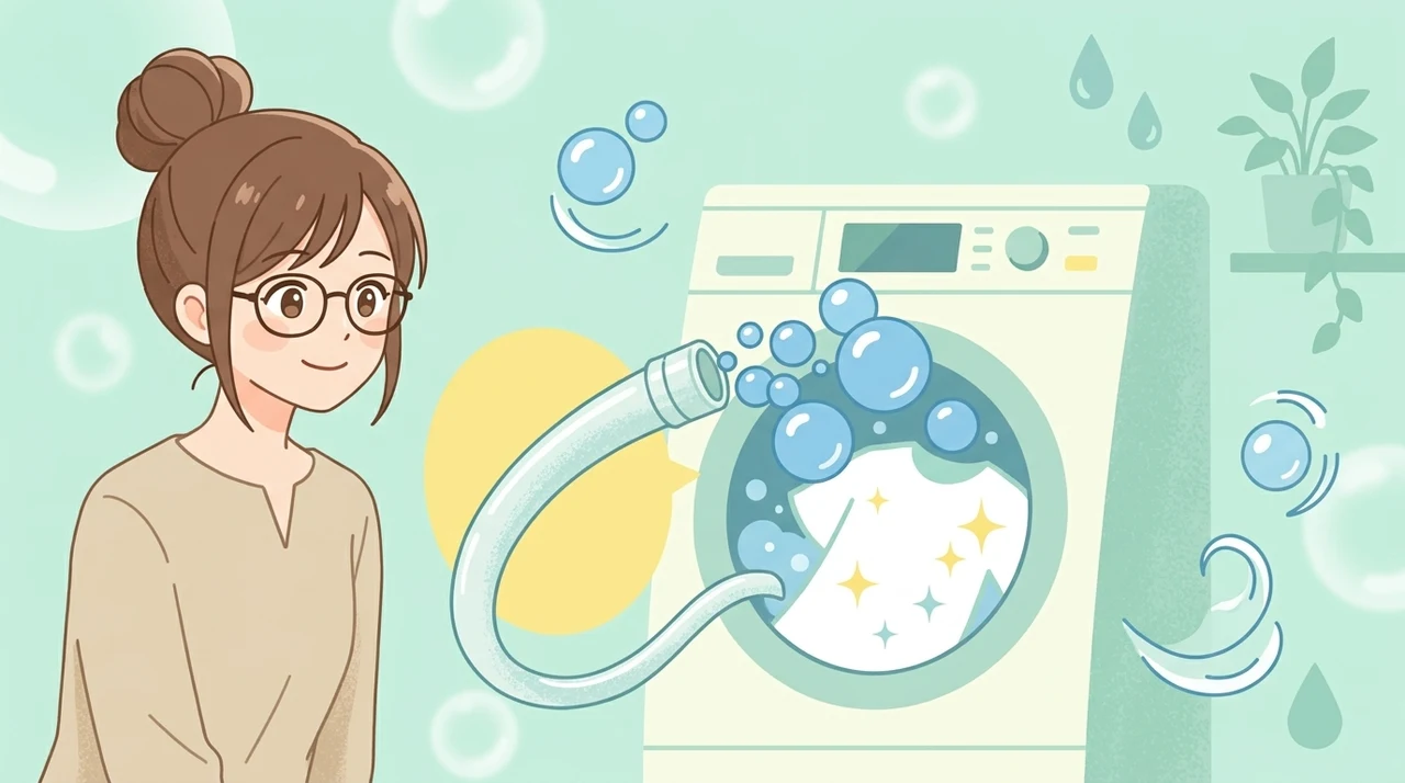 ナノバブル洗濯ホースの基本的な仕組みと特徴