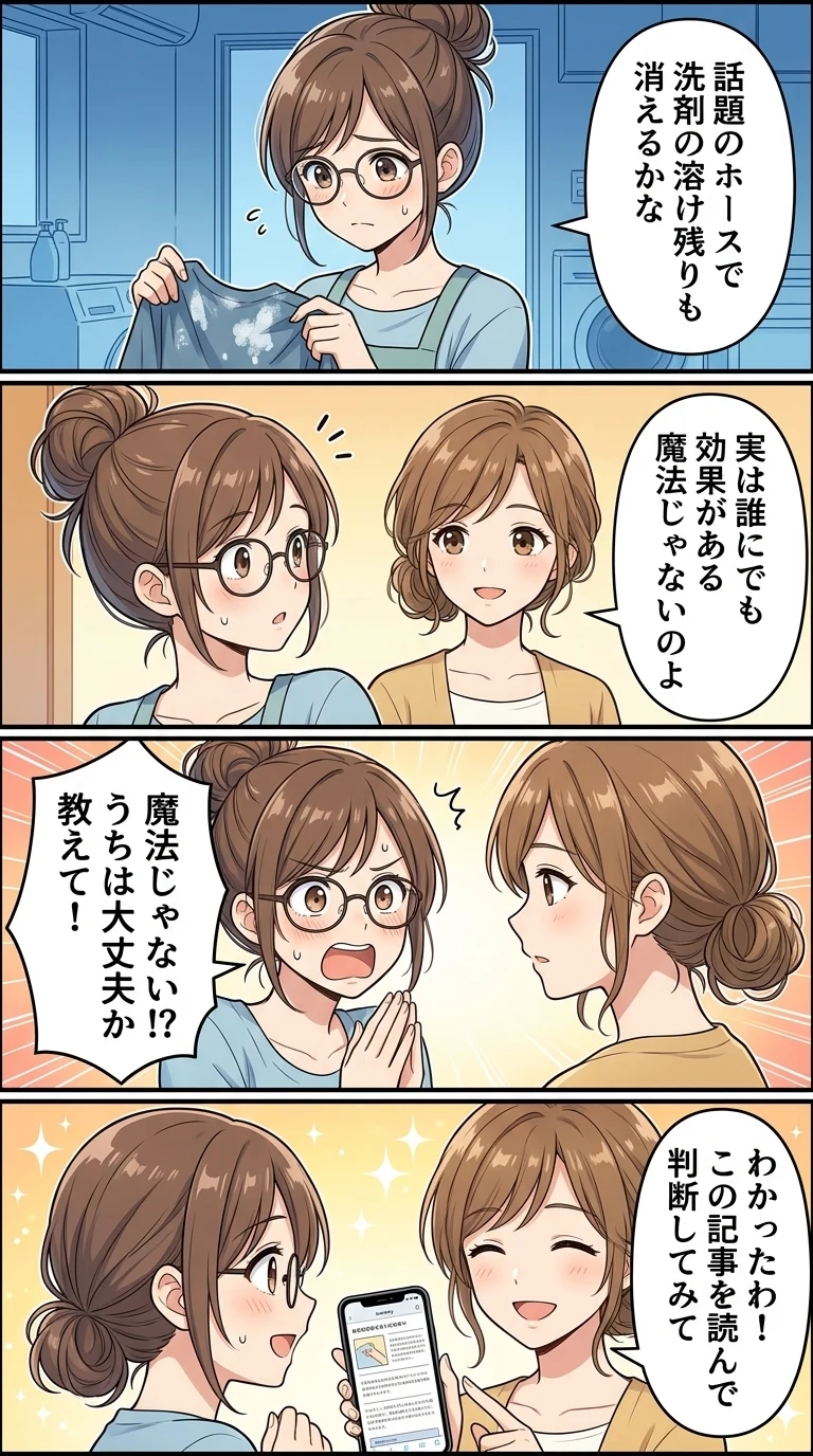 ナノバブル洗濯ホース メリット デメリット