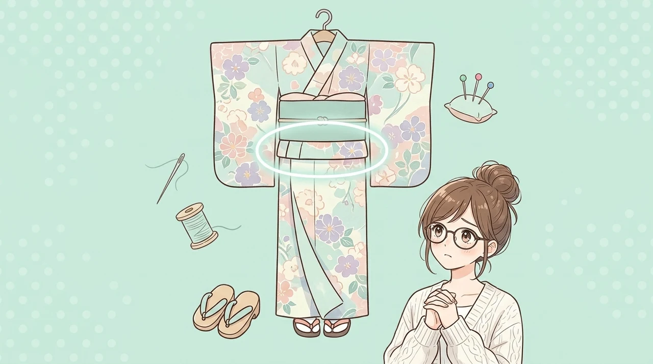 子供の浴衣が長すぎる原因とおはしょりの基本知識