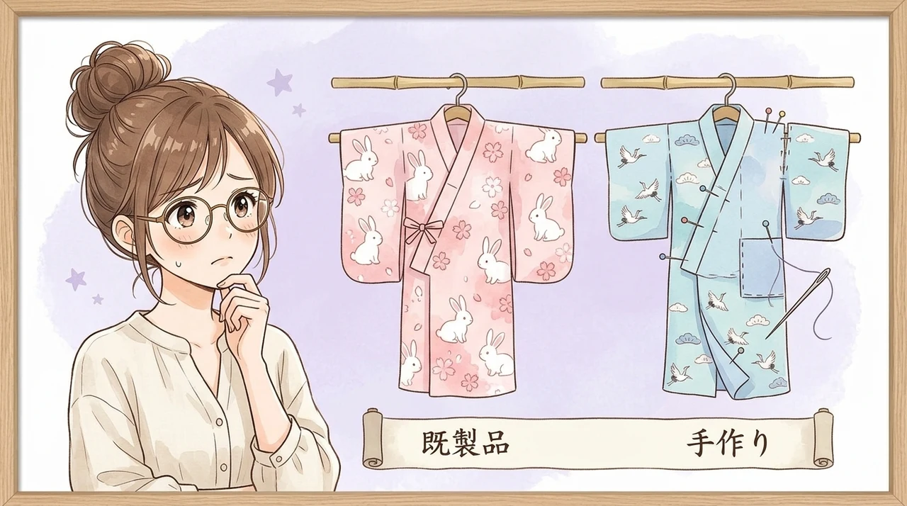 子供の浴衣は買うか作るか？悩んだ時の判断基準