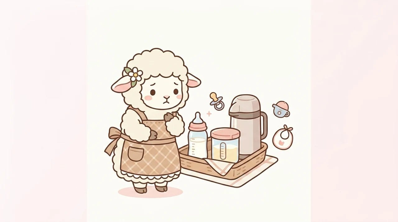 赤ちゃんとのお出かけに必須なミルク持ち物リスト