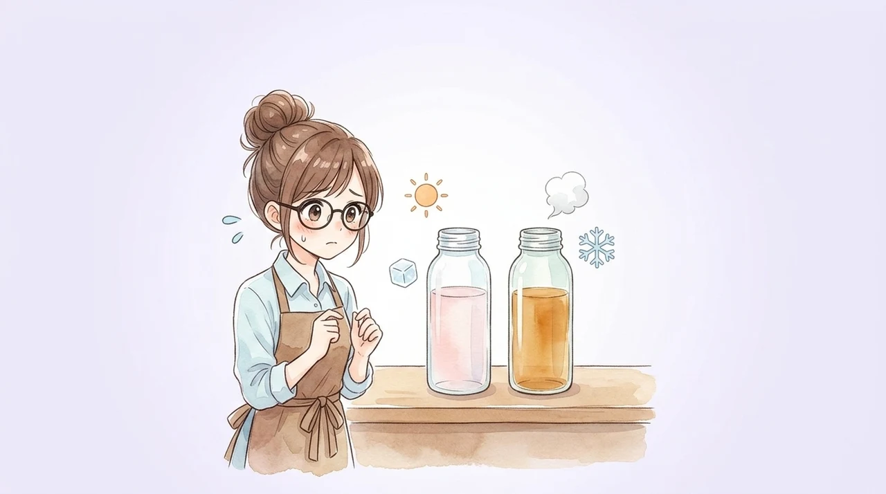 夏場・冬場に気をつけたい水筒内の温度管理