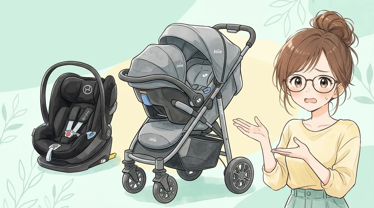 JoieとCybexのトラベルシステムを徹底比較