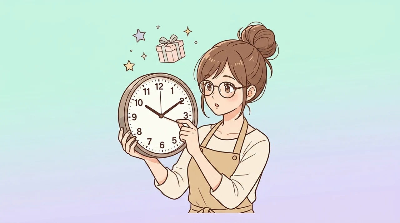 サプライズ当日のタイムスケジュール例