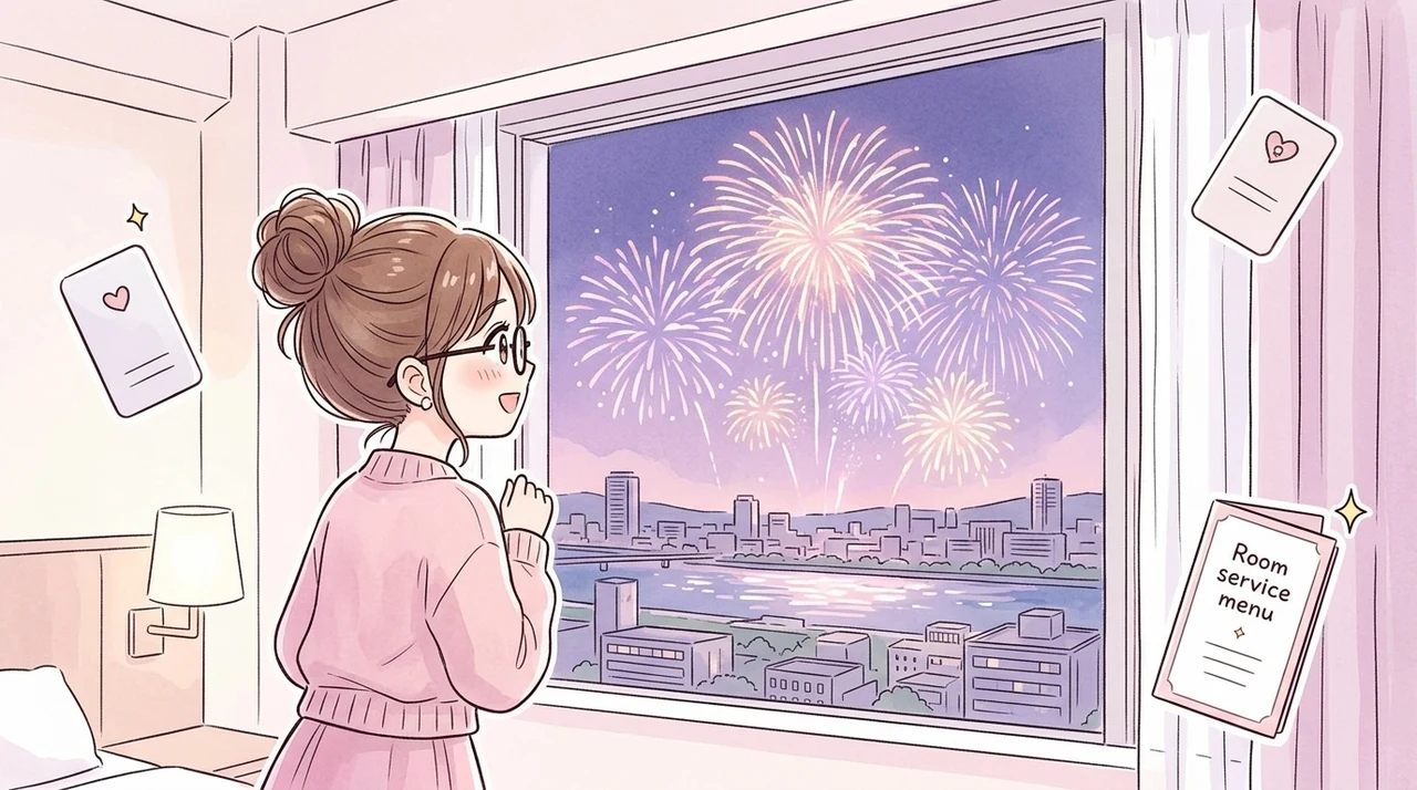 関西で花火が見えるホテルの魅力とは?