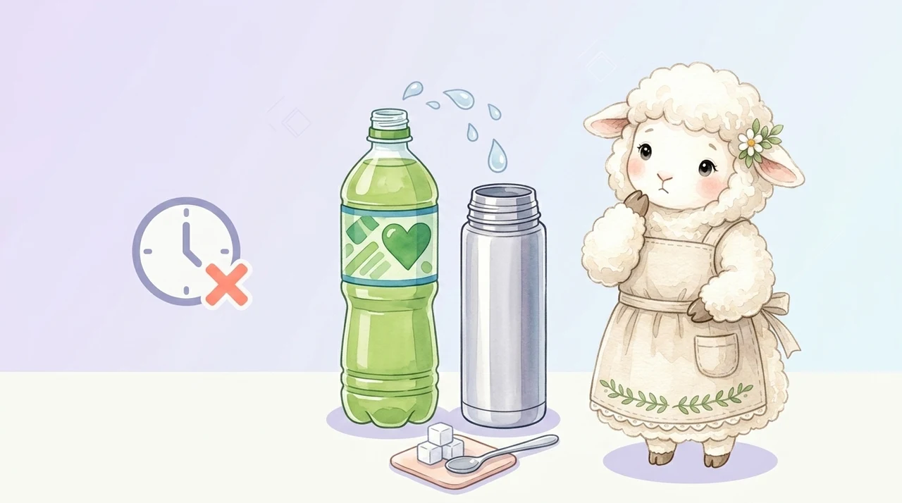 グリーンダカラを水筒に入れるのは大丈夫?リスクを解説
