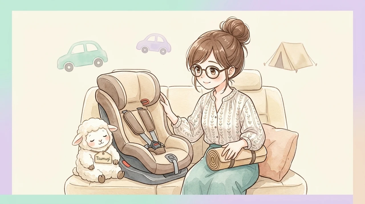 車中泊でチャイルドシートをどうするか悩む前に知るべきこと