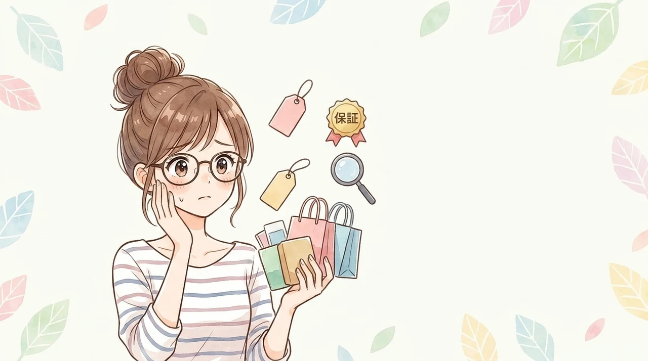 購入前に確認したい4つのチェックポイント