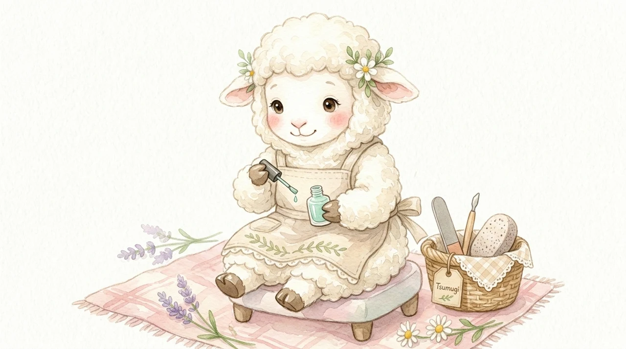 失敗しにくいセルフペディキュアの塗り方と便利ツール