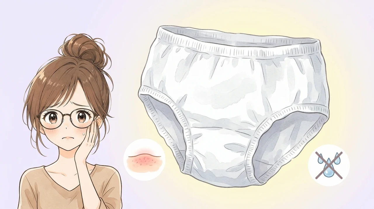 使い捨てパンツの素材別デメリット