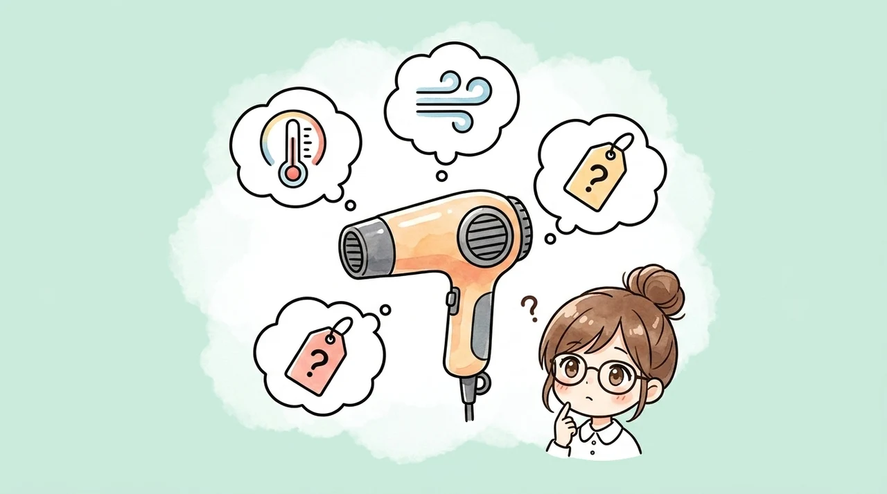 ヒートガンを選ぶ際に確認したいポイント