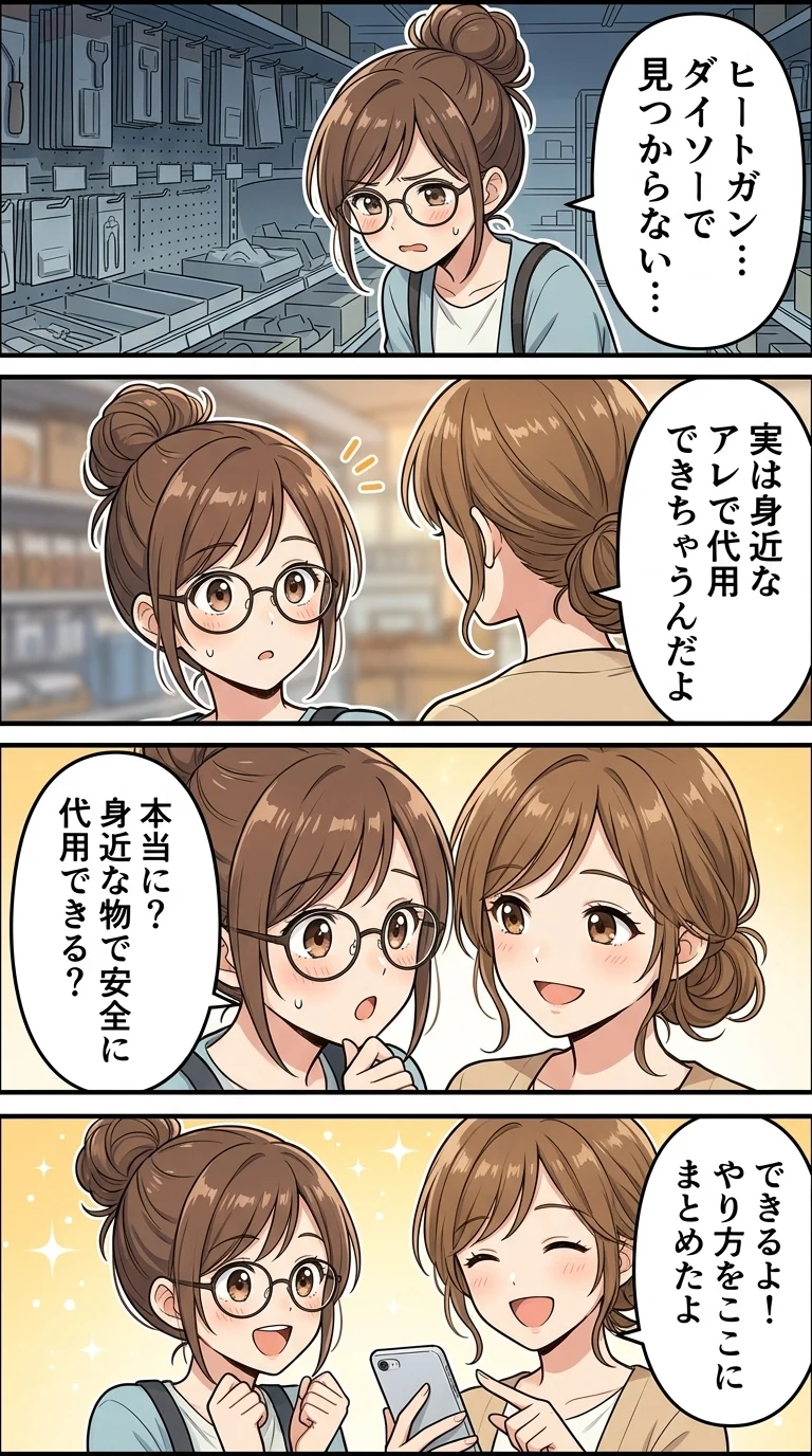 ヒートガン ダイソー