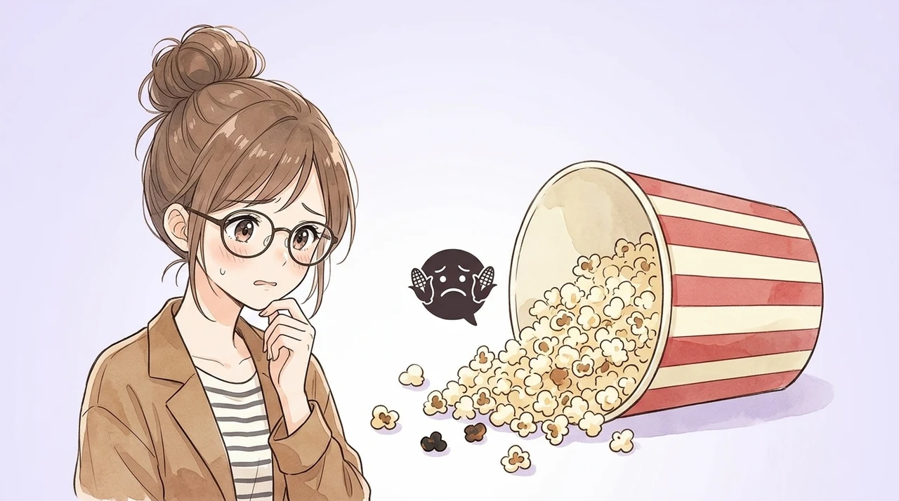 コストコポップコーンの悪い口コミ・注意点